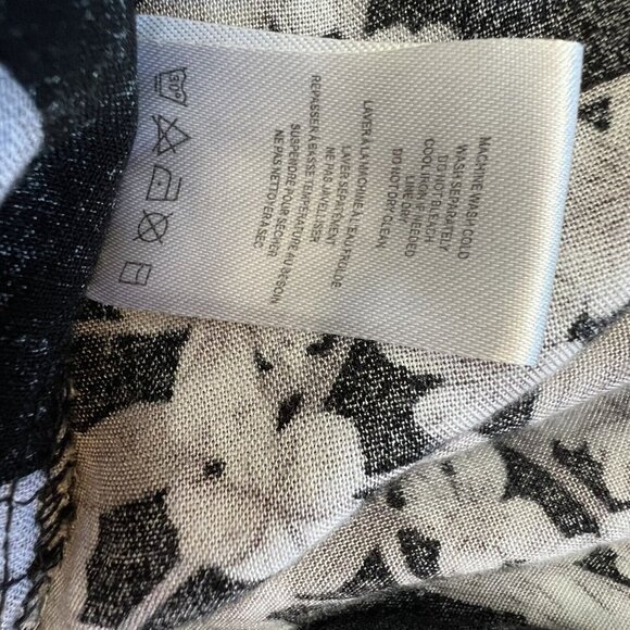 Spiritual Gangster Womens Maya Kimono Robe One Size Black Floral Lightweight - Picture 7 of 9